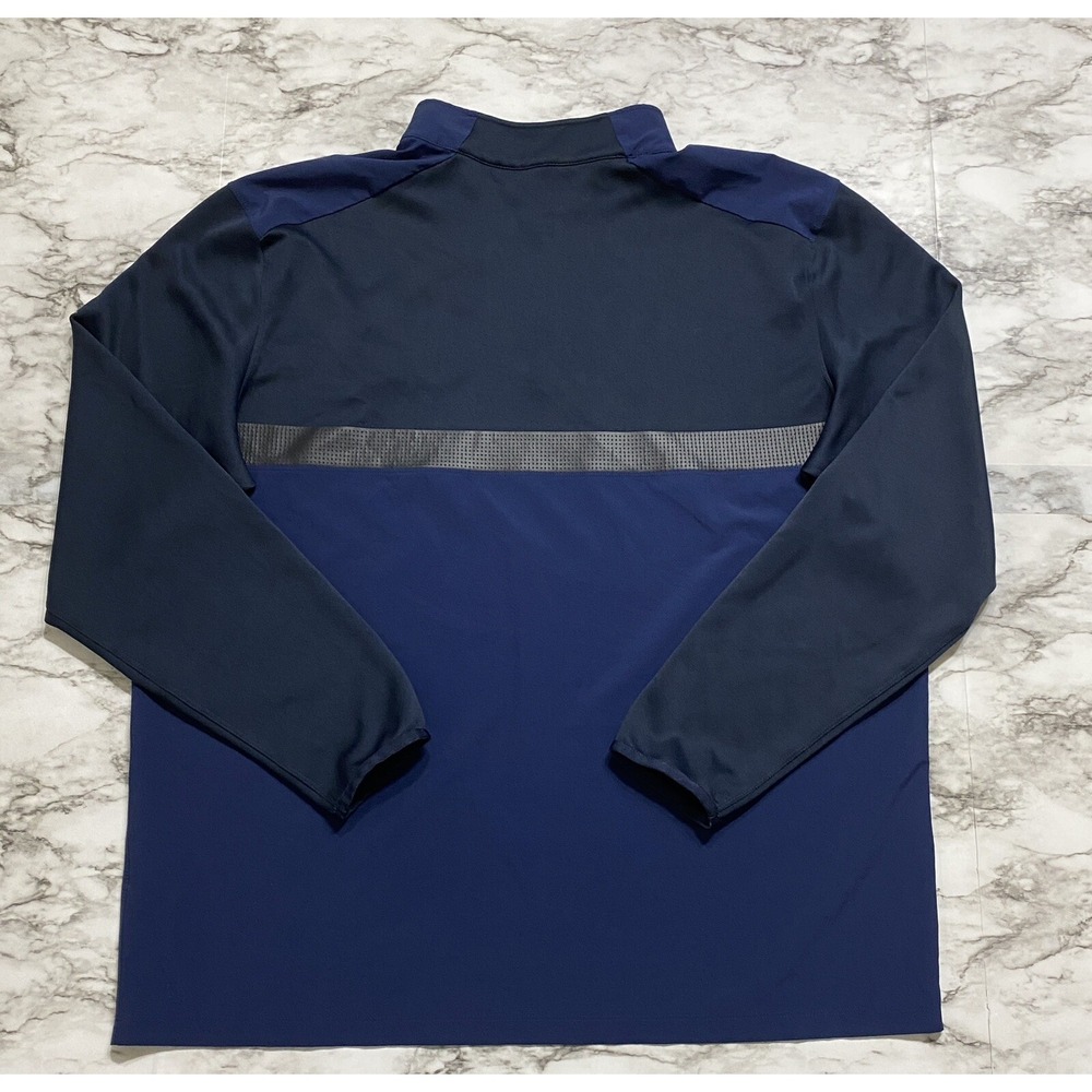 Nike Dri-Fit Crown Automotive Men's Sweatshirt Size XL Blue Long Sleeve 746102 - Picture 9 of 12